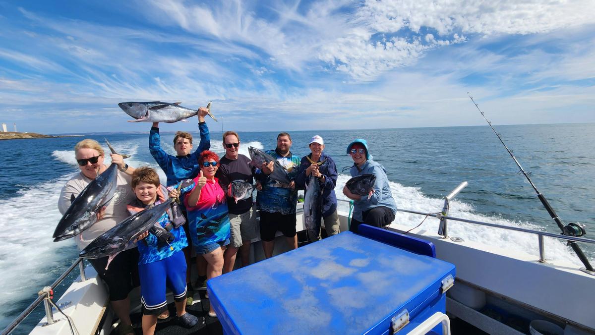 A Fishing Trip with Skip - Ladies only and mixed Tuna adventures.