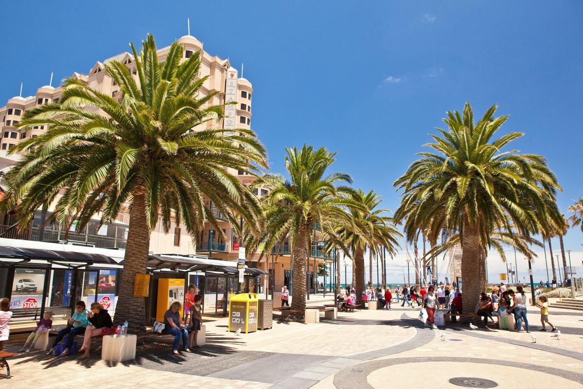 Moseley Square in Glenelg