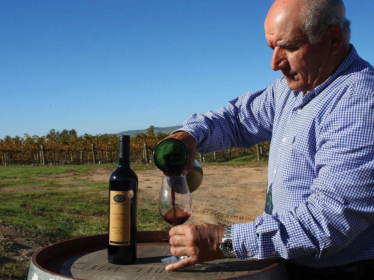 Charile Scalzi of God's Hill Wines