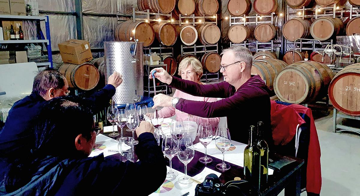 Play the Winemaker Wine Blending Experience