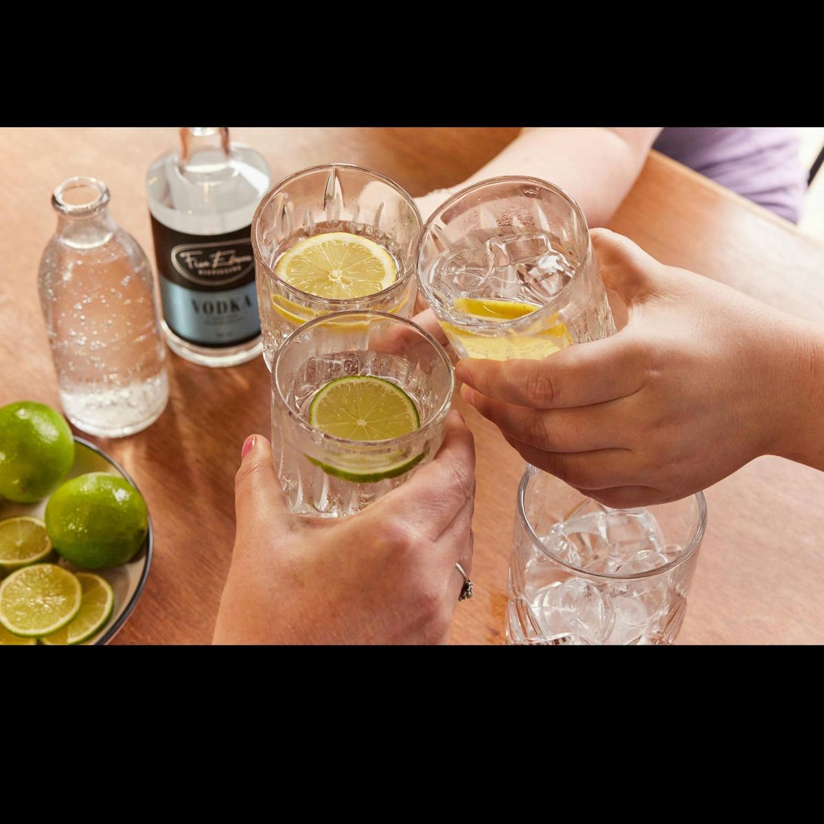Raising a glass with friends, made better with Five Eleven Distilling. Cheers to good times