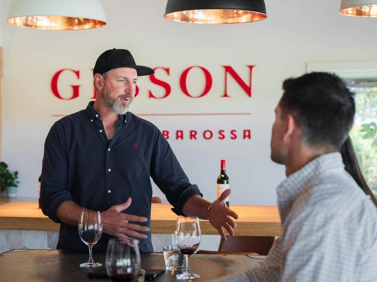 Adam at Gibson Wines