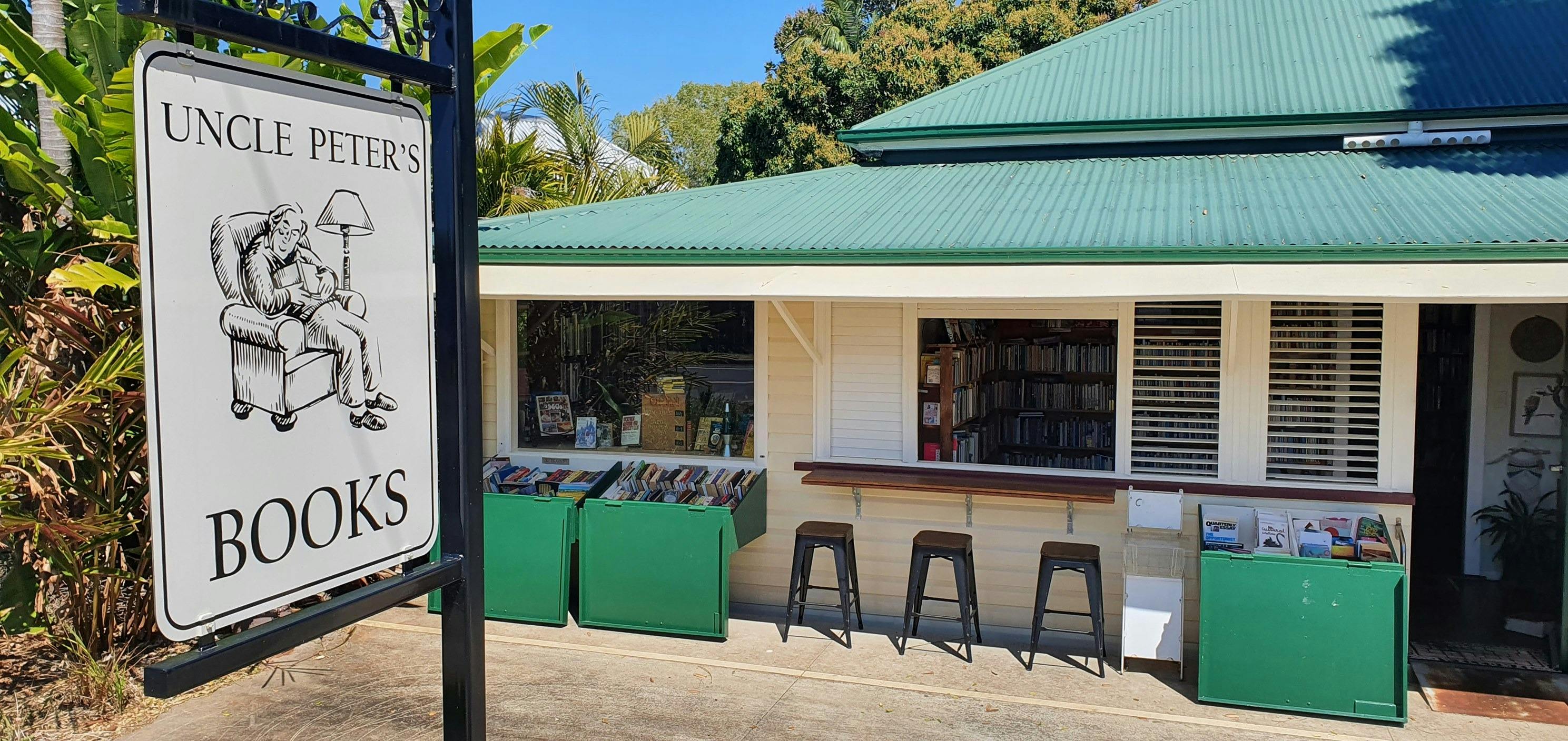 Front entrance to Uncle Peter's