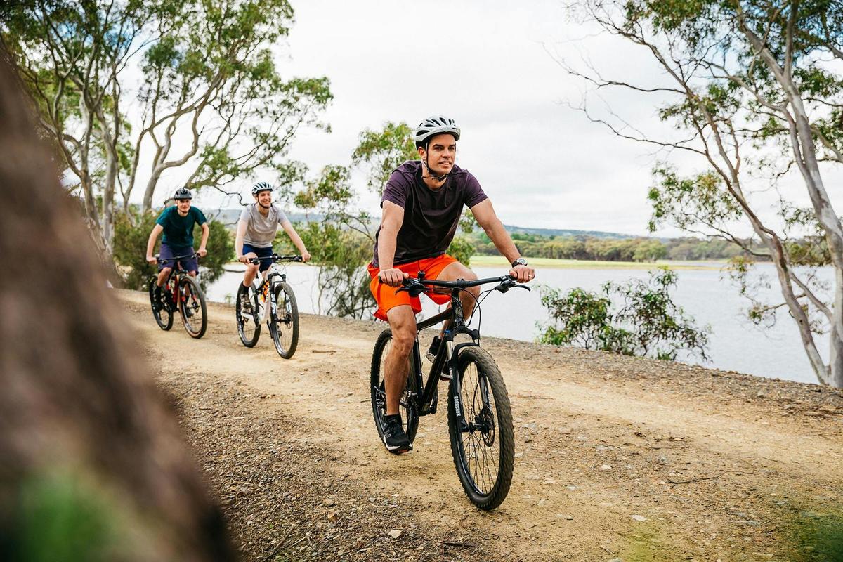 Happy Valley Reservoir Reserve offers a range of walking, running and cycling trails