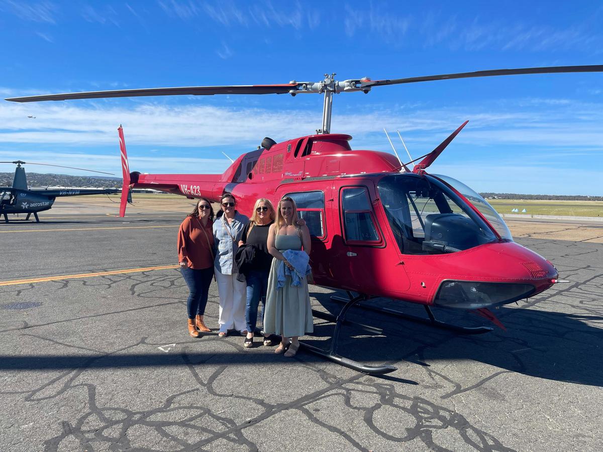 Hen's Day Helicopter Wine Hop