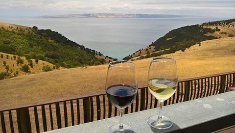 Helicopter Wine Hop Option 1: 2 Regions Kangaroo Island, McLaren Vale