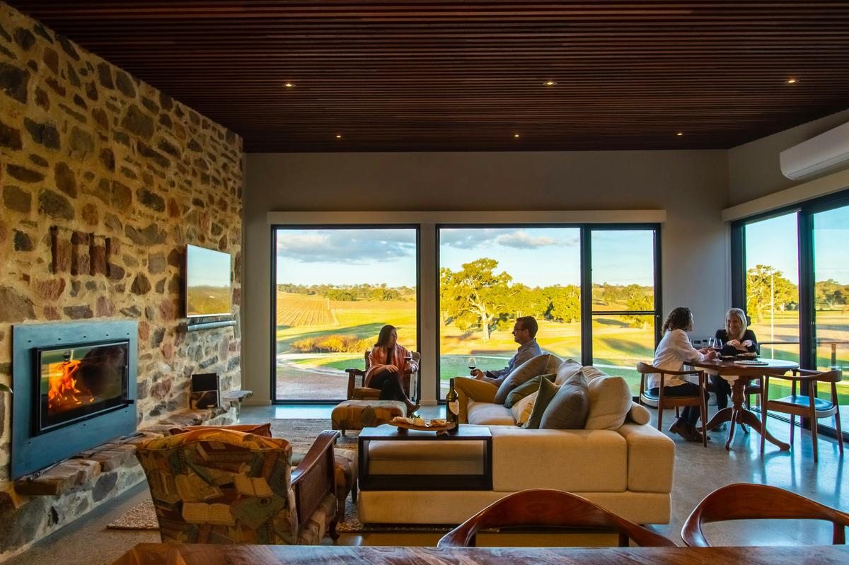 Beautiful views from the main living room