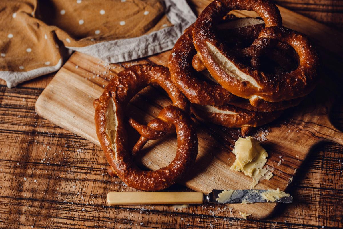 Traditional German Pretzels