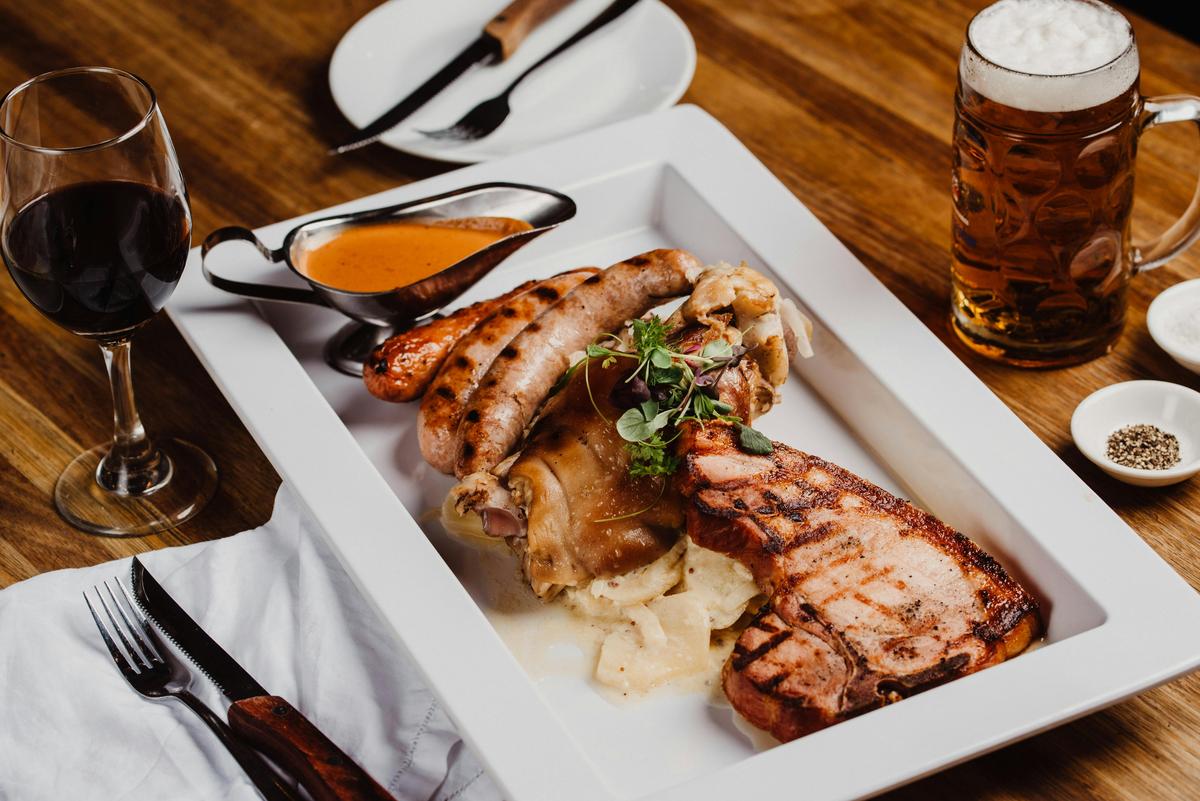 The Haus Taste Of Bavaria Platter