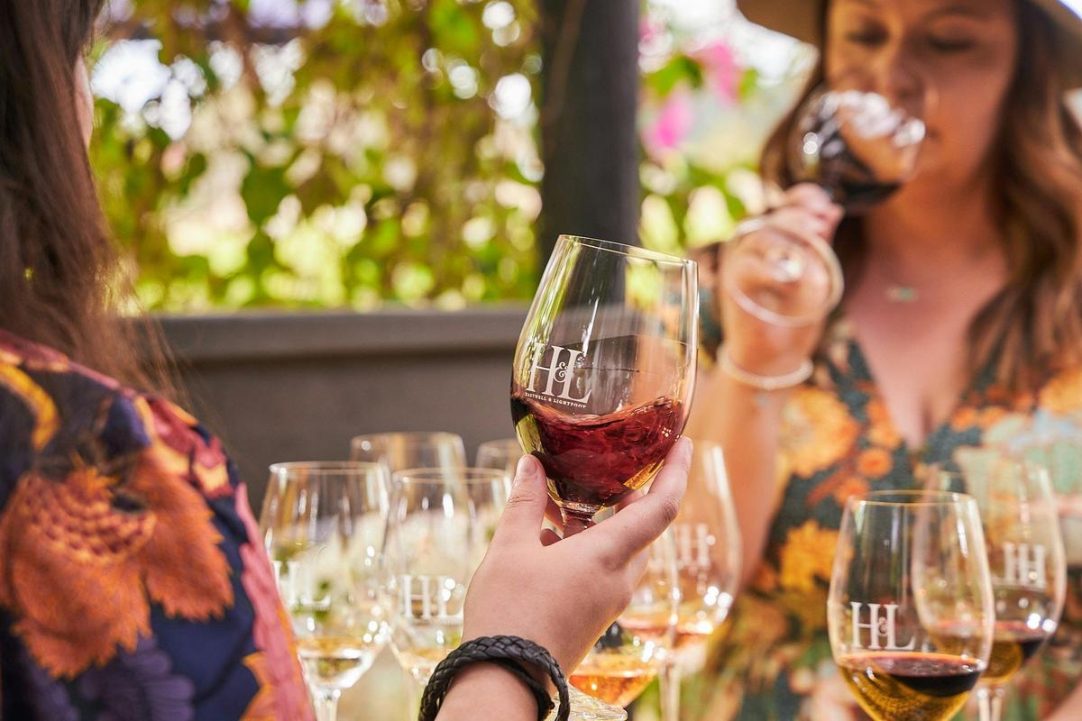 Wine tasting at Hastwell & Lightfoot
