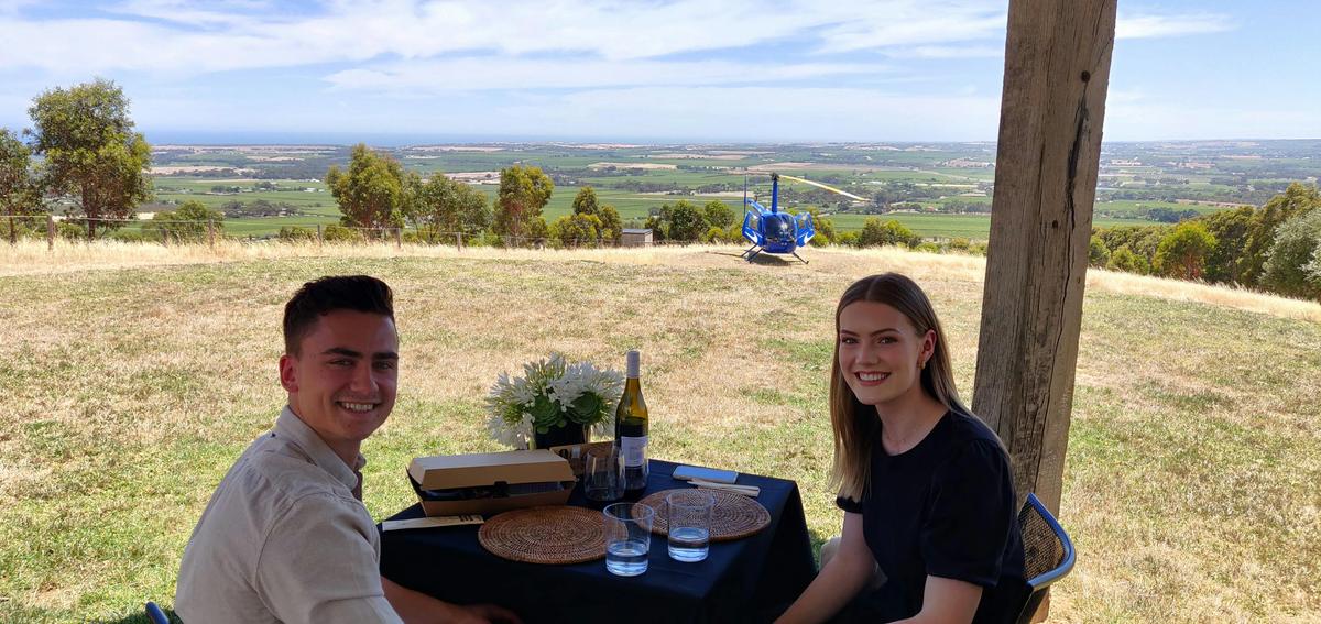 Heli Fly-Thru Lunch