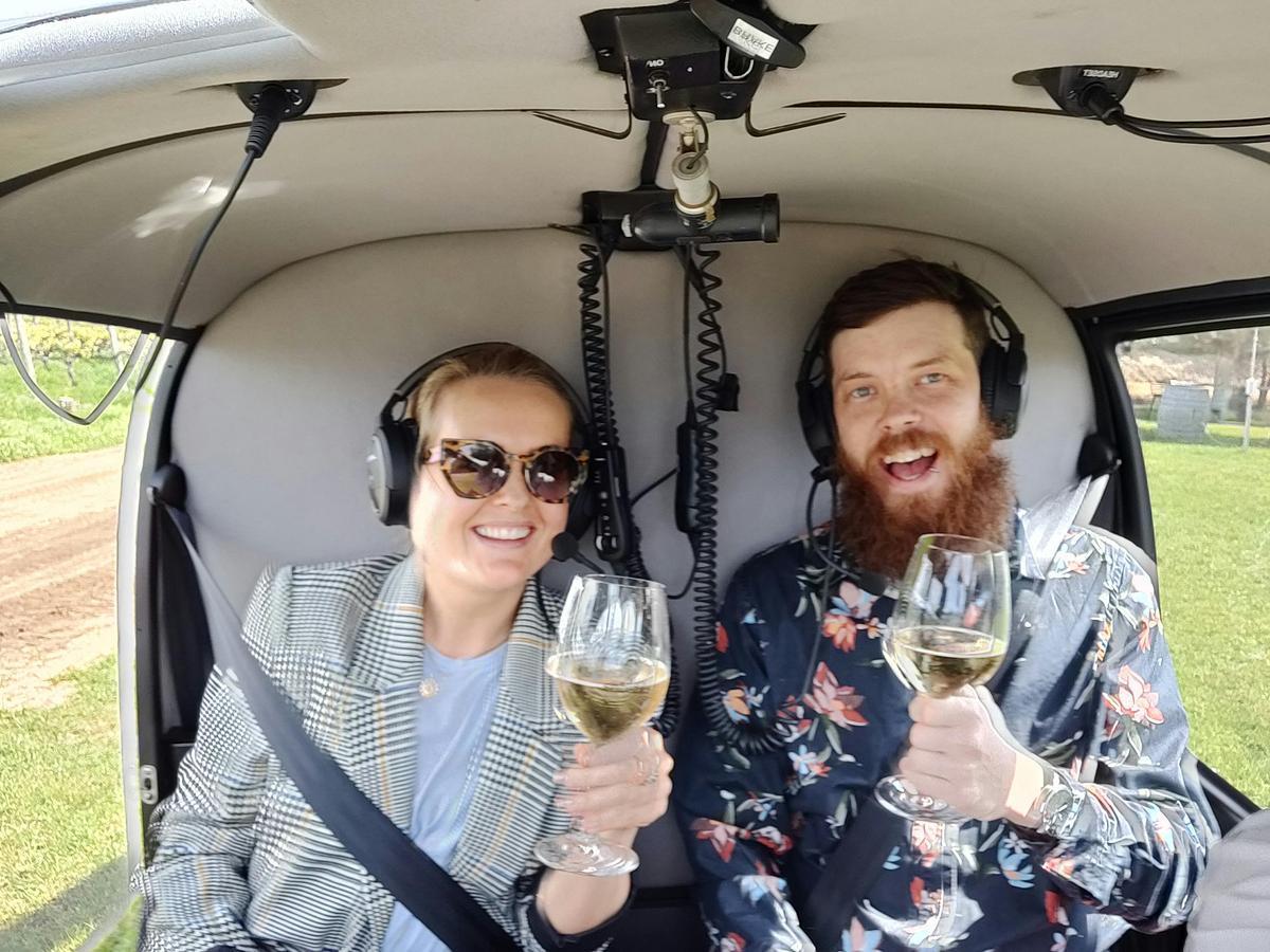 Flight and Lunch - Ekhidna Wines