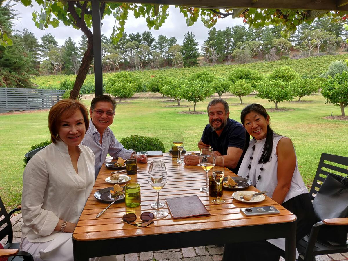 Flight and Lunch - The Currant Shed