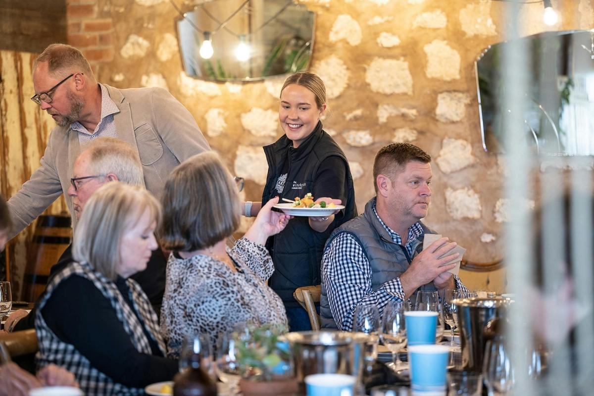 Heli Lunch - Langhorne Creek - The Winehouse