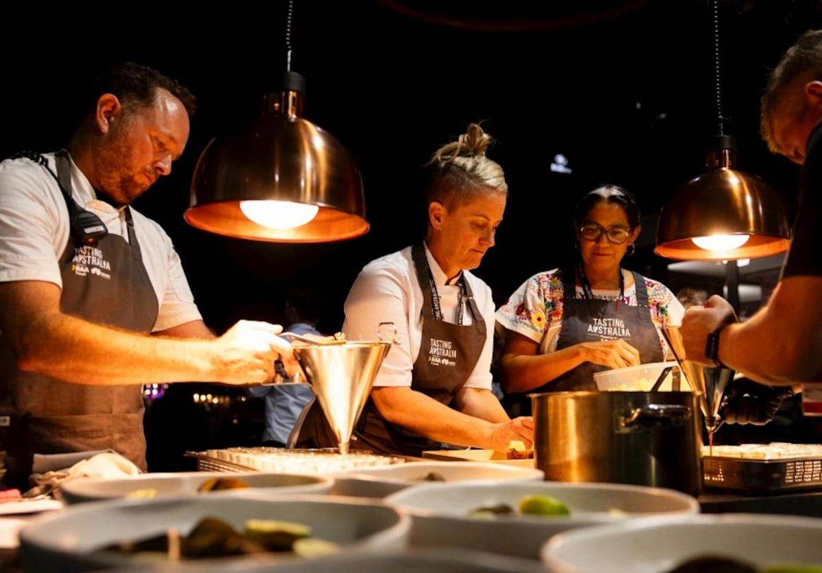 Heli Lunch - Barossa Valley - Hentley Farm - Chef's Table