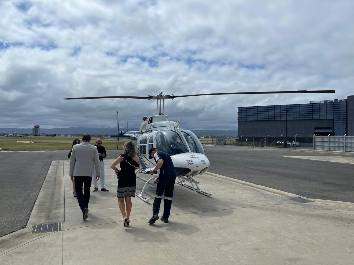 Heli Lunch - Barossa Valley - Hentley Farm - Discovery Menu