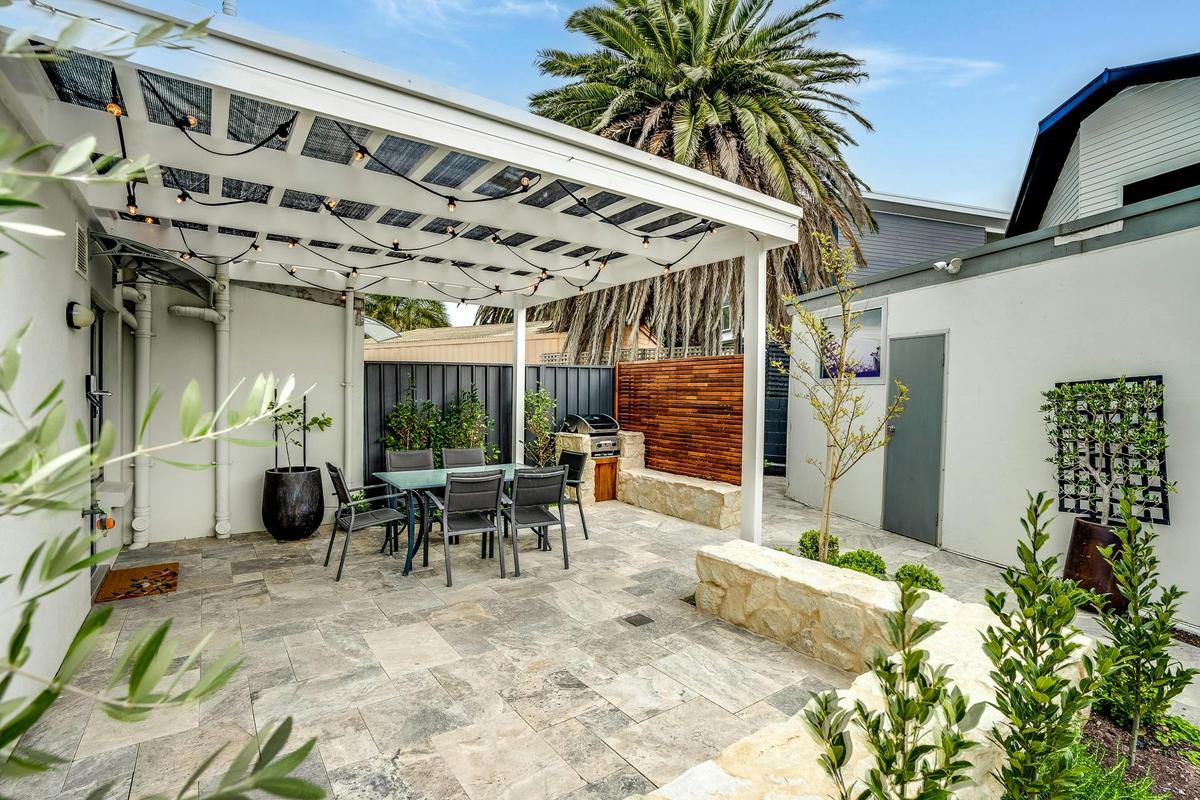 Rear garden