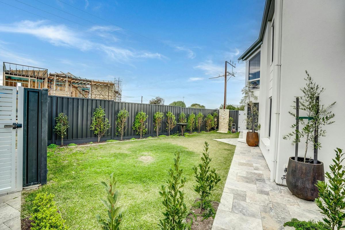 Rear garden