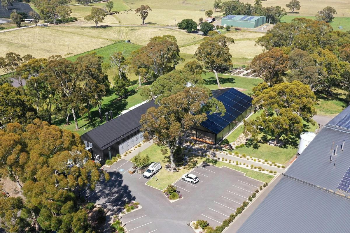 aerial view, car park, Lot 100