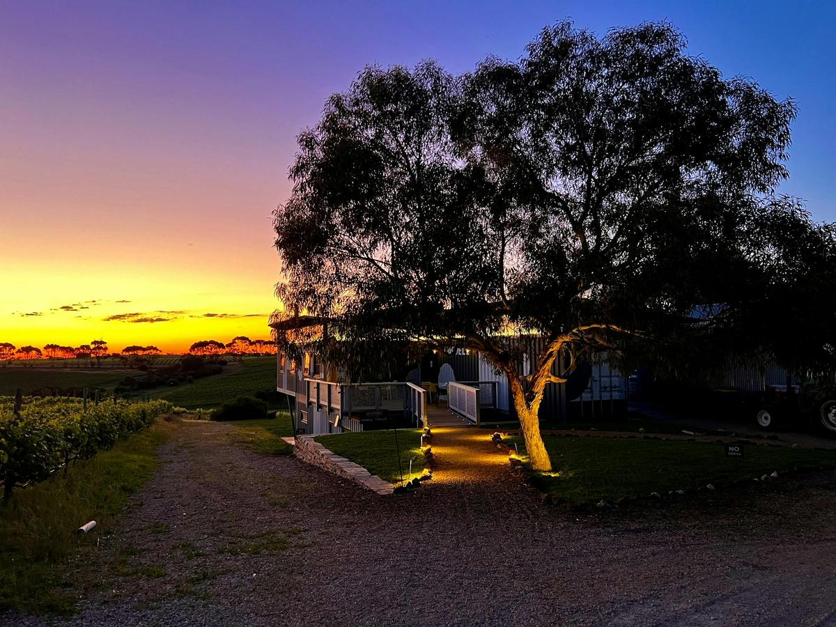 Hotel California Road at sunset