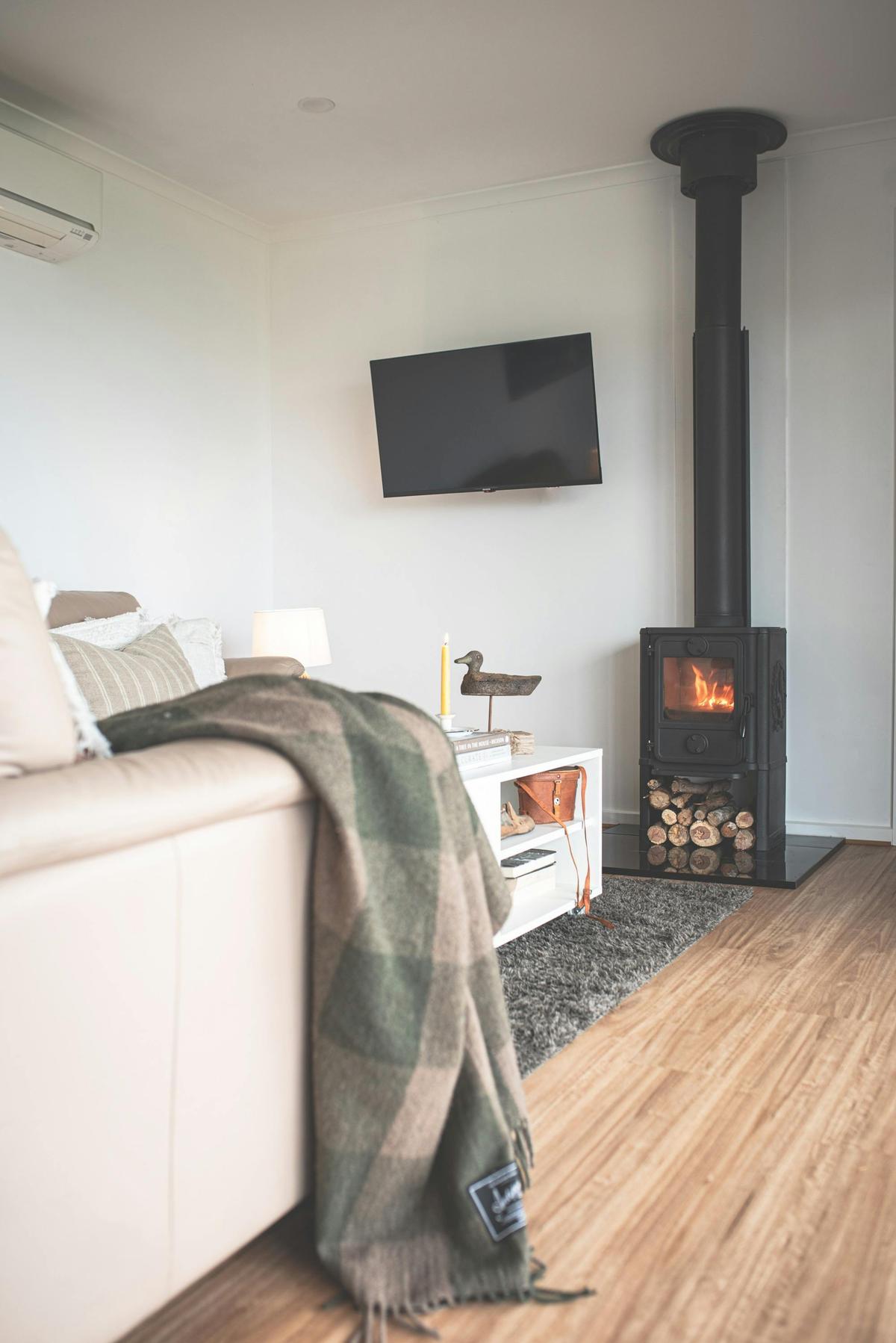 A cosy fire for chilly nights