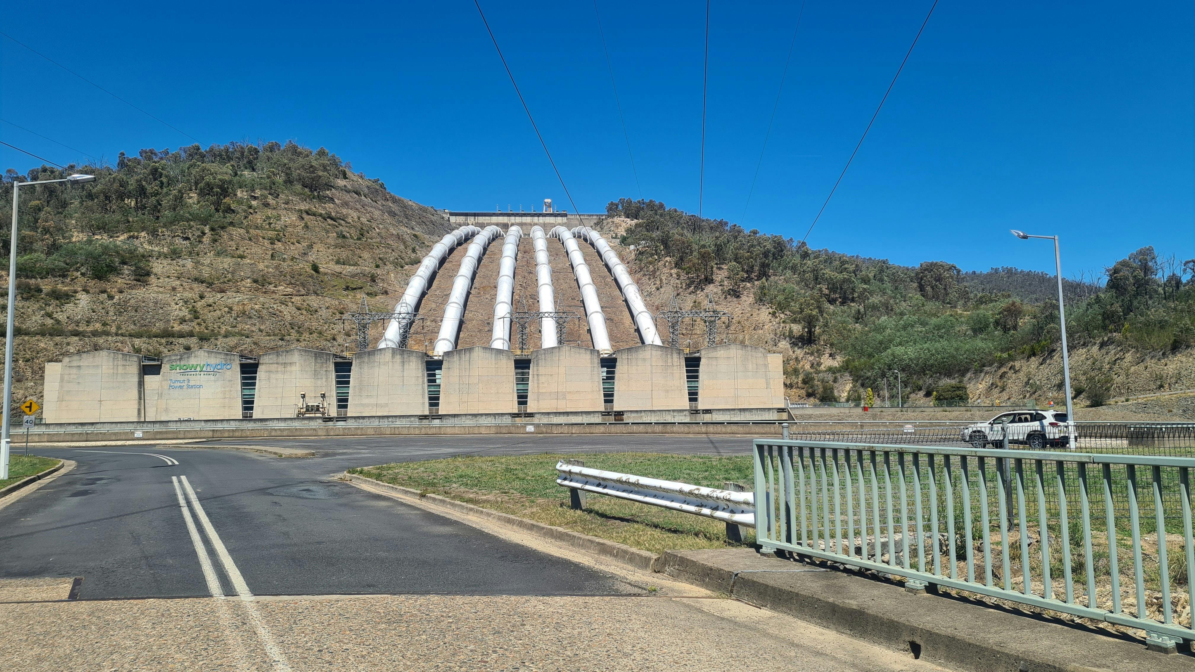 Viewing area at car park