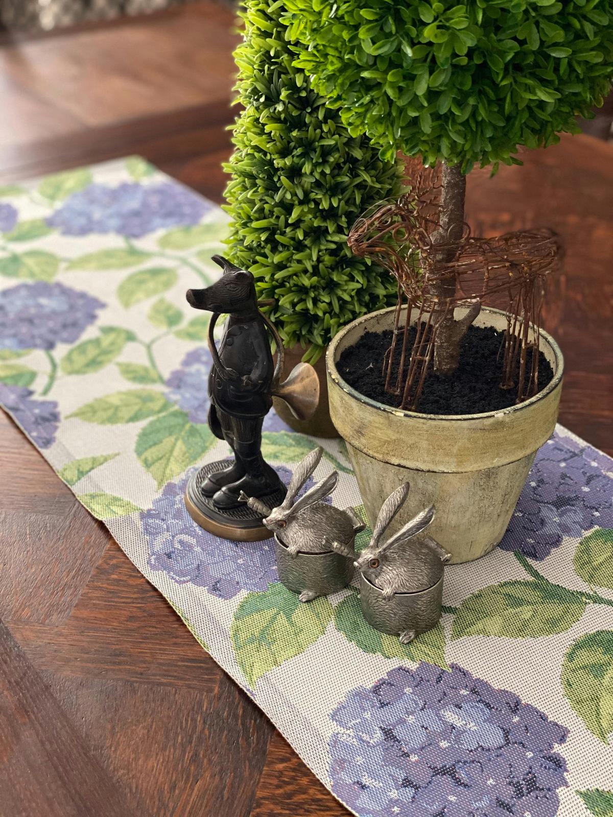 Table Runner - 100% organic cotton.