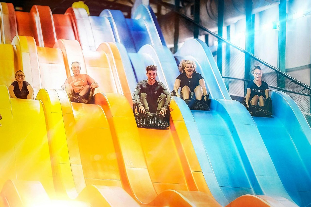 The Big Banana Fun Park Giant Slide