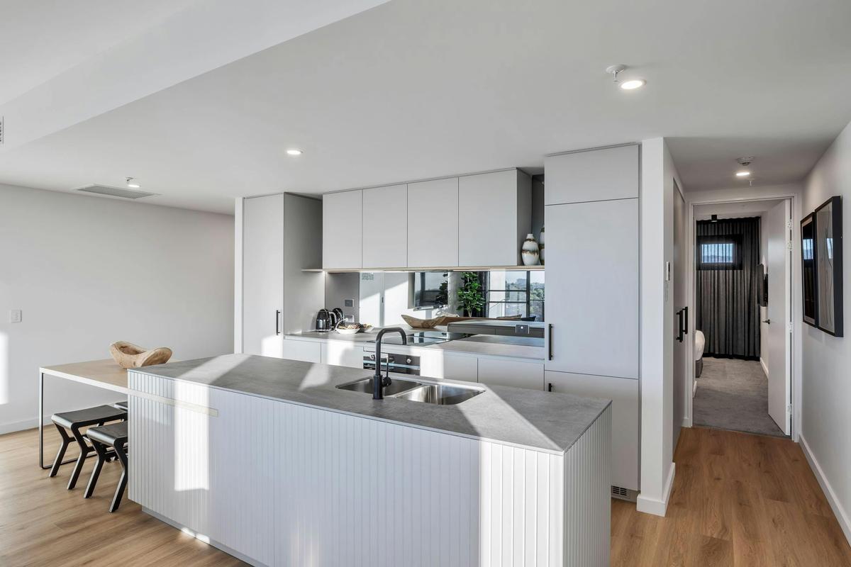 KT Apartments Kitchen