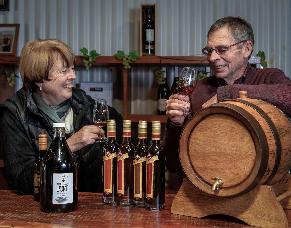 Ron and Janet Liebich, specialty fortified wines, Barossa Valley