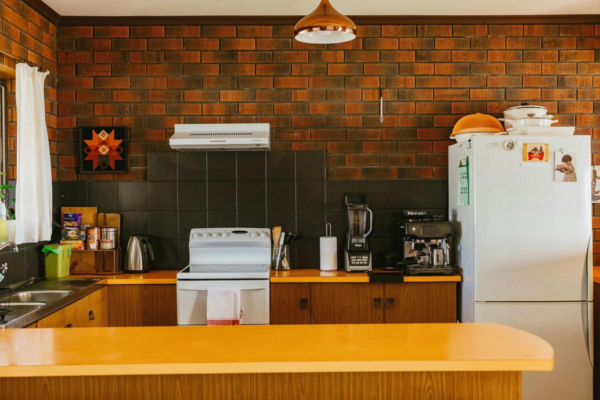 Open plan kitchen