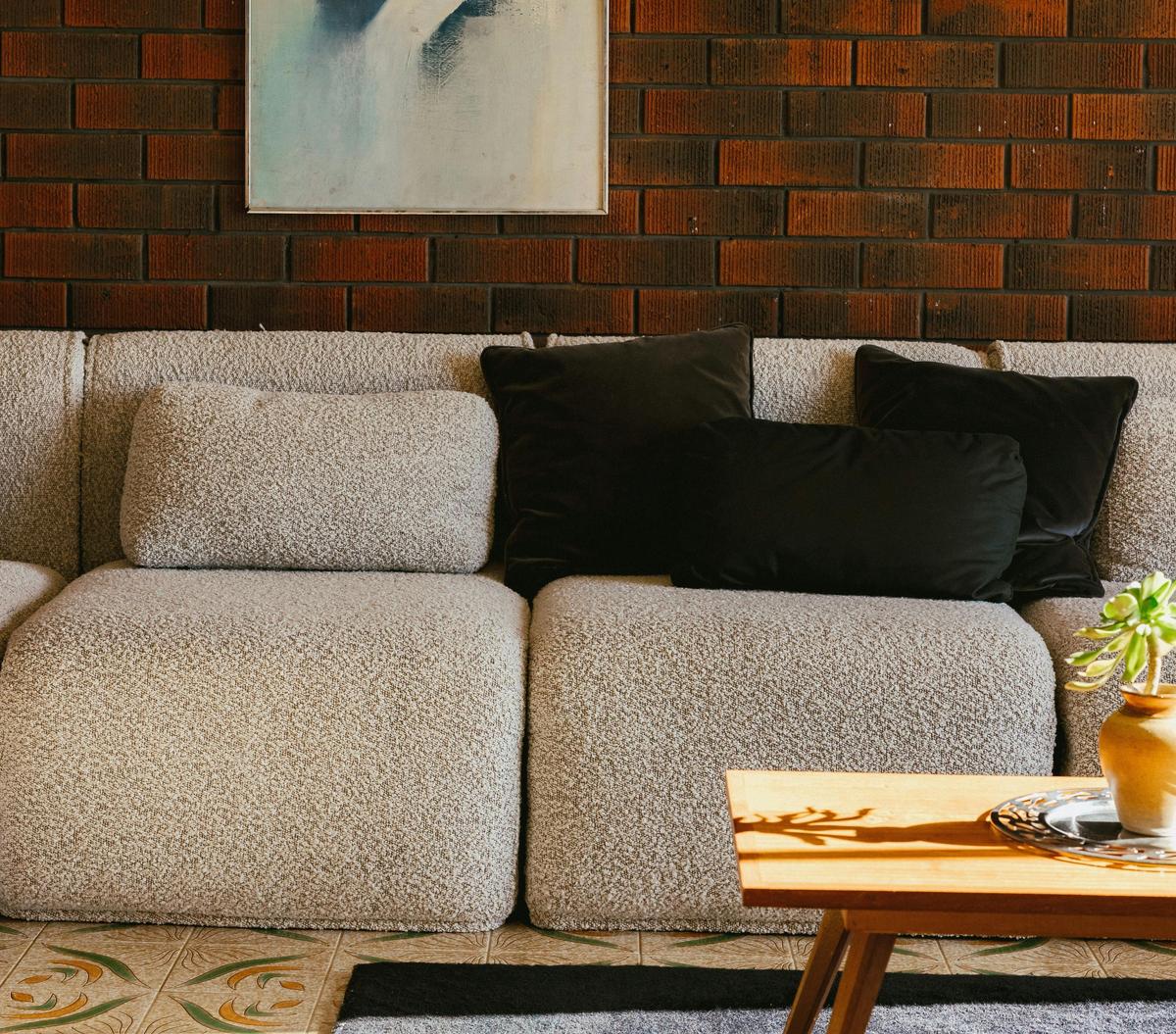 8 Seater Koala couch in open plan living area
