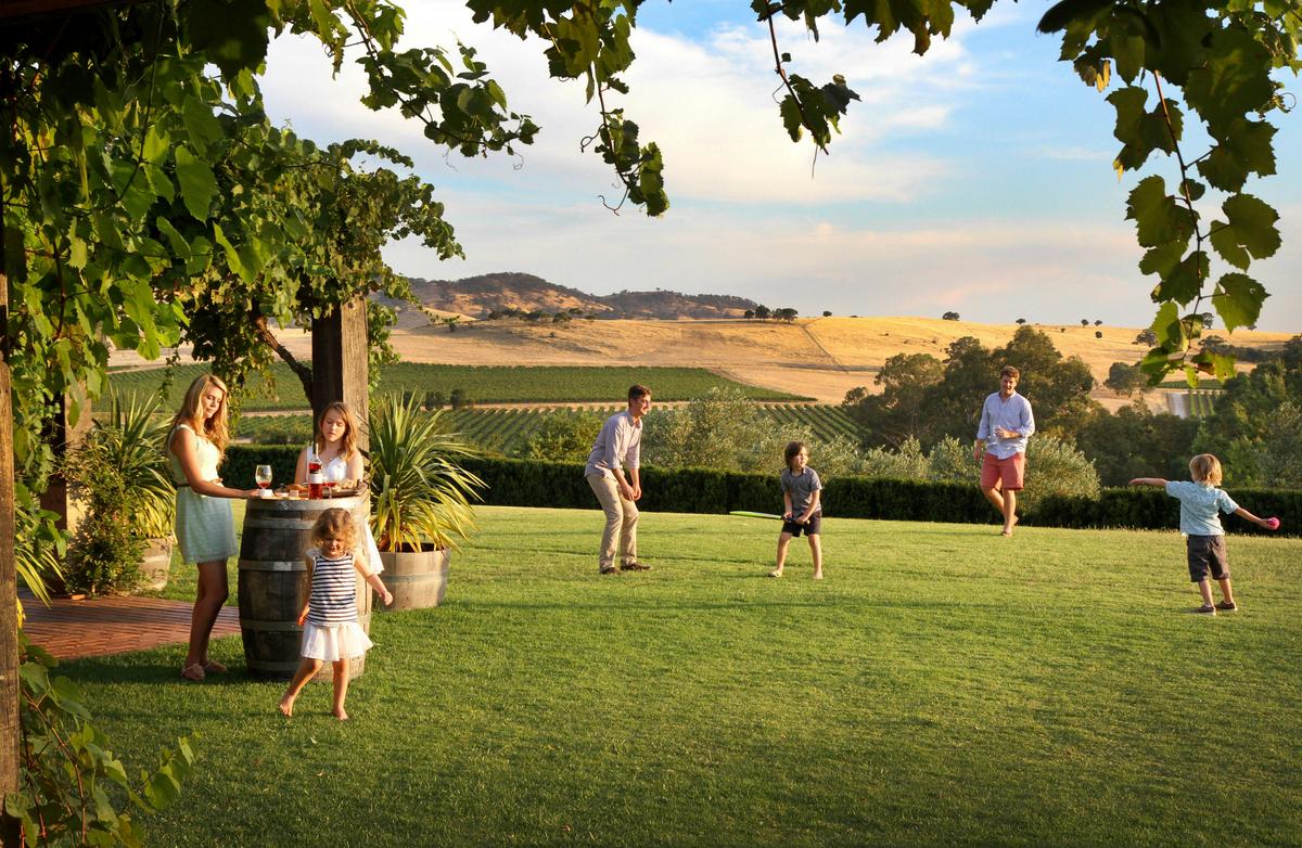 Cellar Door lawn area