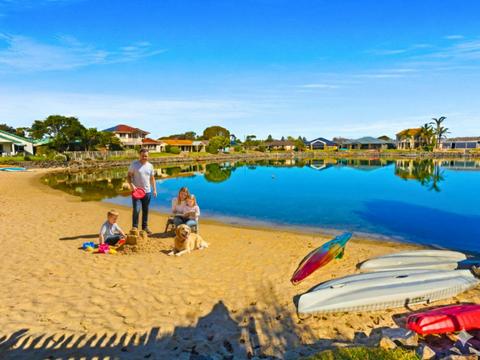 Lakefront Retreat with Private Beach and Water Activities
