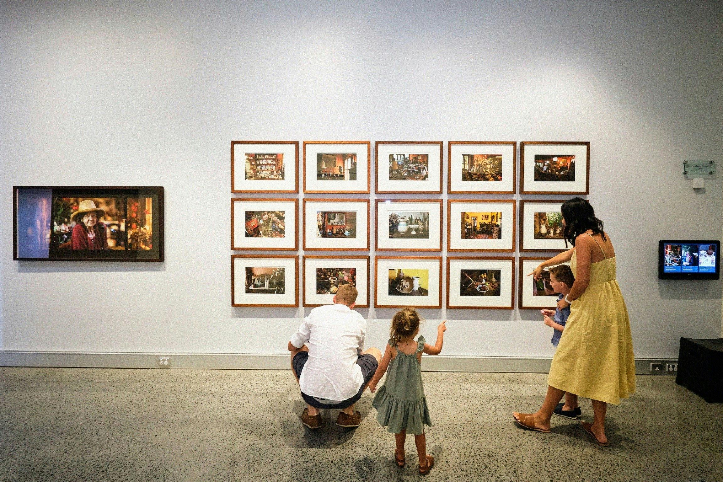 The Margaret Olley Art Centre has a changing exhibition program .