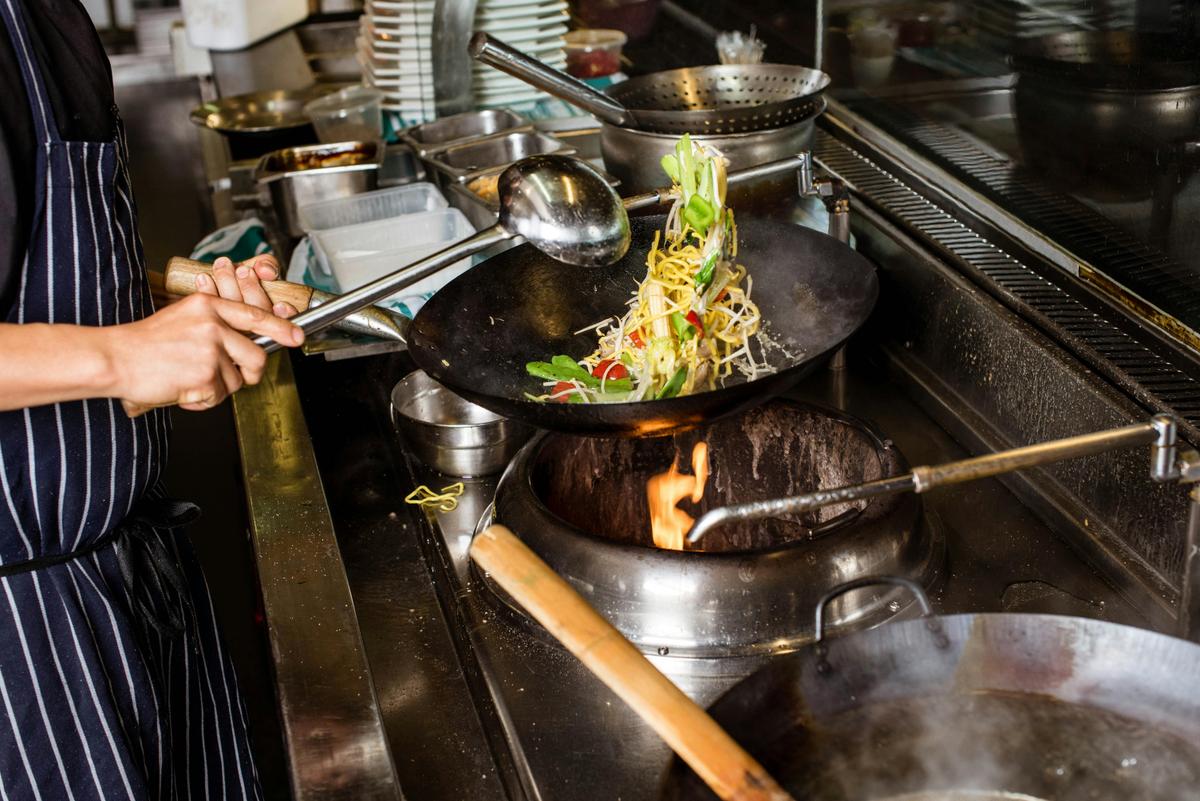 Open Wok Station