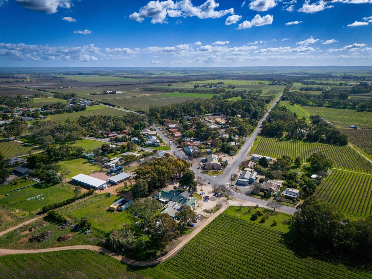 Aerial view of Langhorne Creek