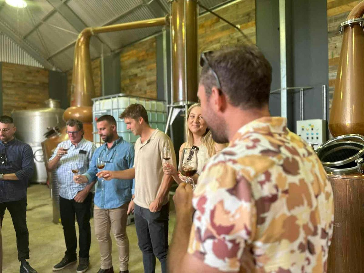 Fortified wine tasting