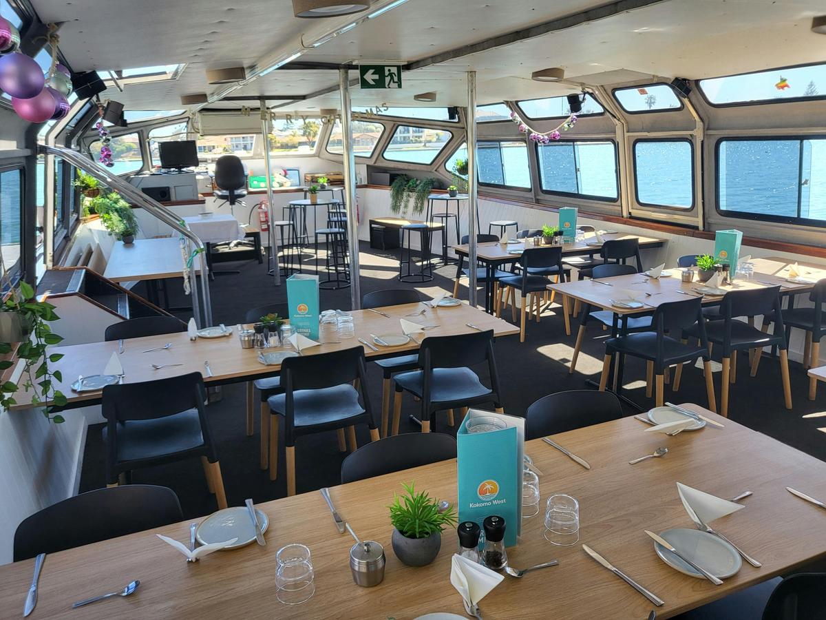 Boat inside