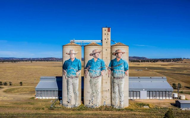 Barraba Silo Art