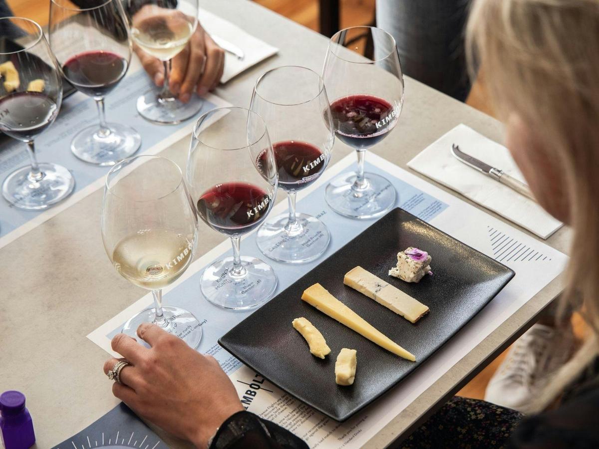 Kimbolton wine & cheese flight