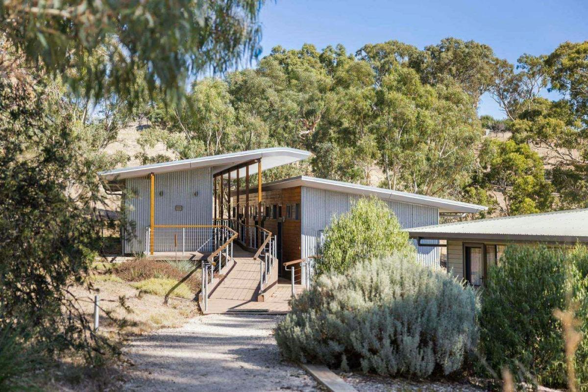 Premium accommodation building at Tara Hills Retreat Centre