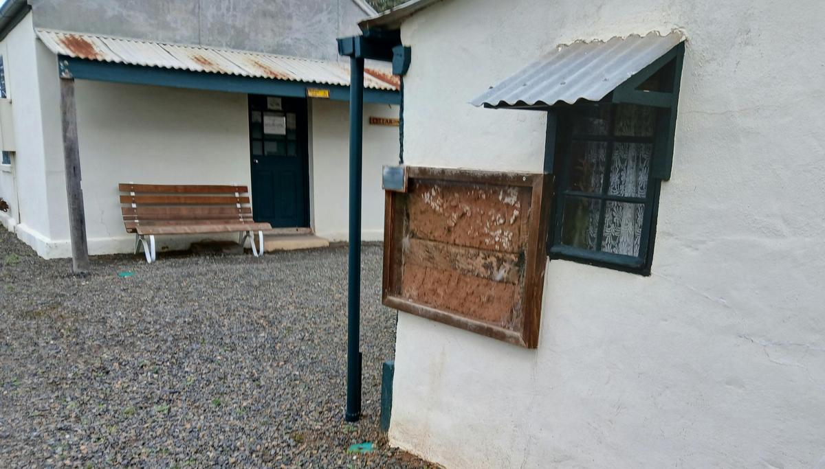 Side of Cottage inspection window