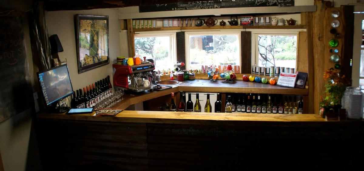 Wine tasting and sales in the cellar door (coffee and tea available)
