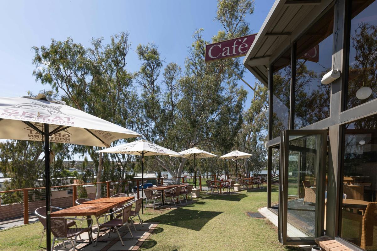 Outside dining