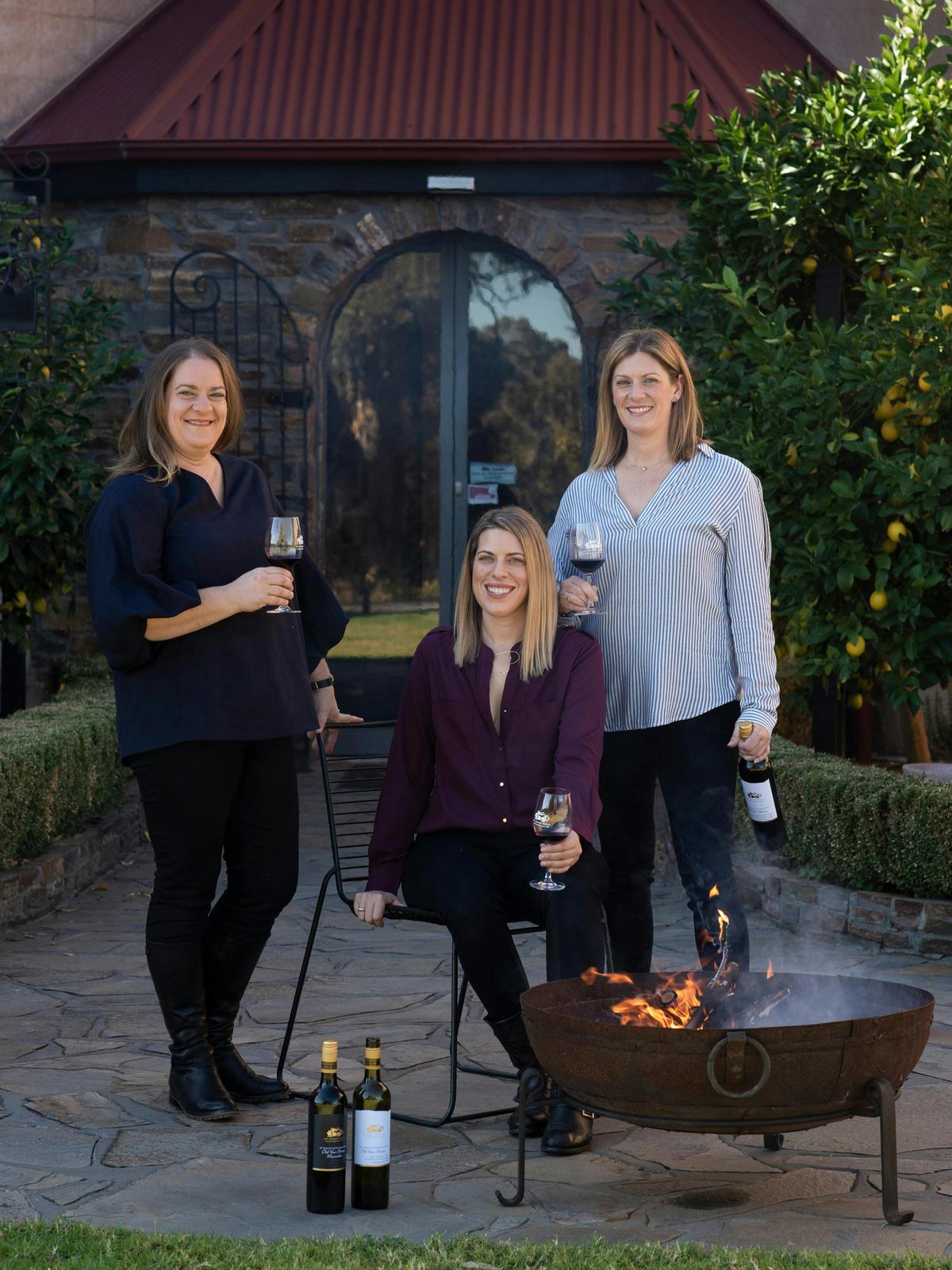 The Miranda Girls, the three sisters operate the winery