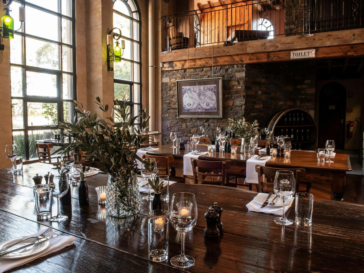 The dining room, lunch at Lou Miranda Estate whether it be an occasion or a casual catch up.