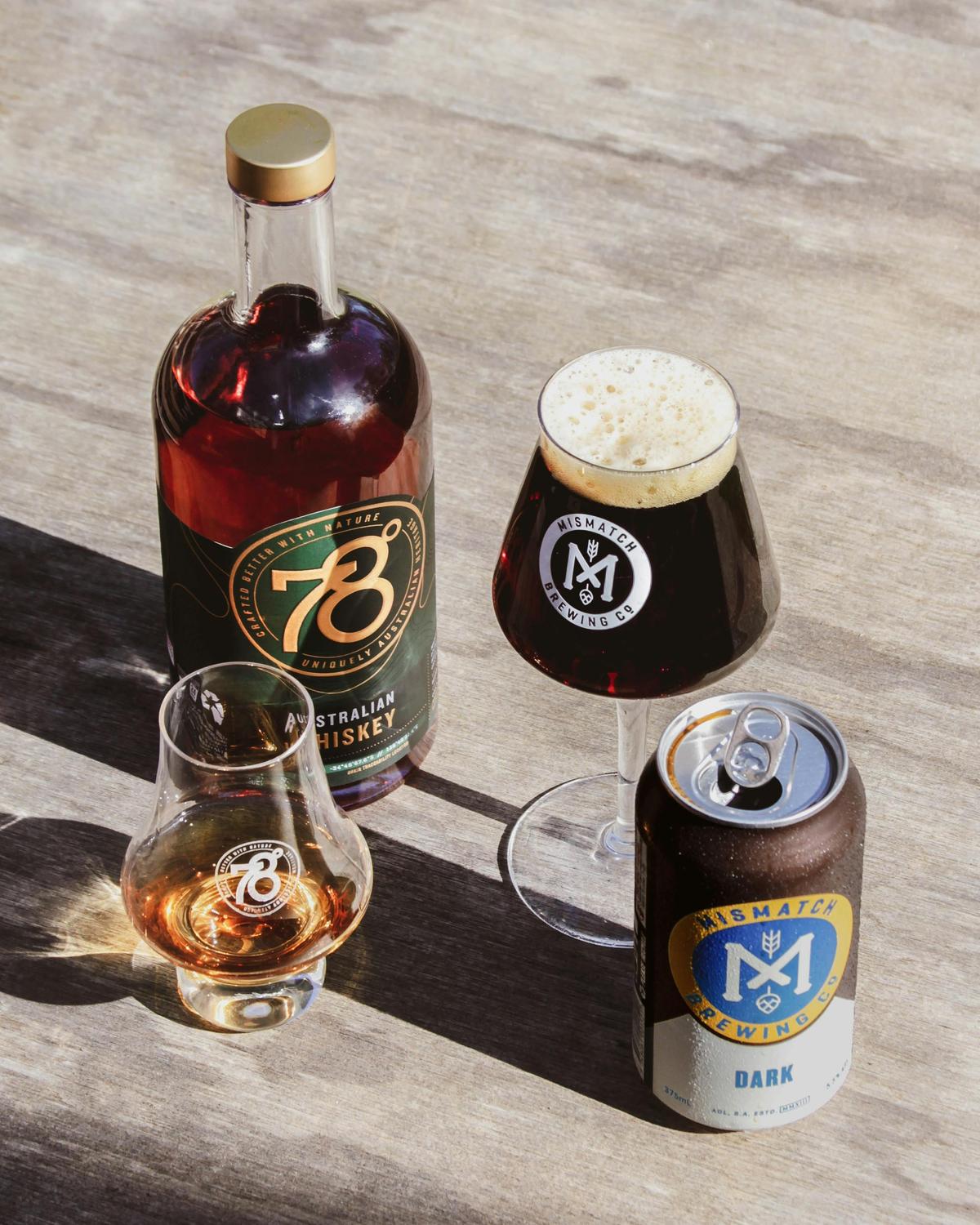 Mismatch Brewery and 78 Degrees distillery are on site meters from Lot.100