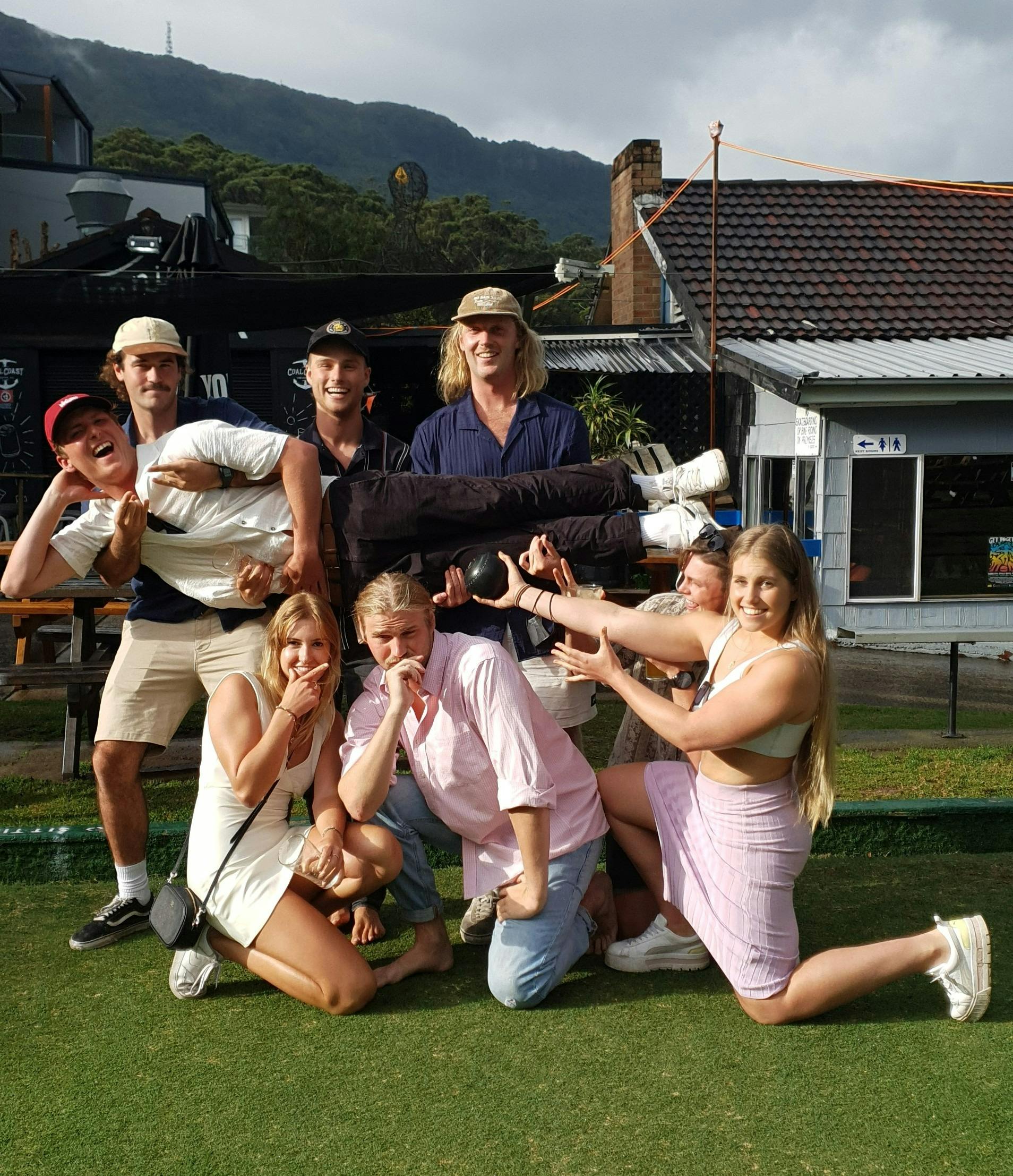 Young Barefoot Bowlers