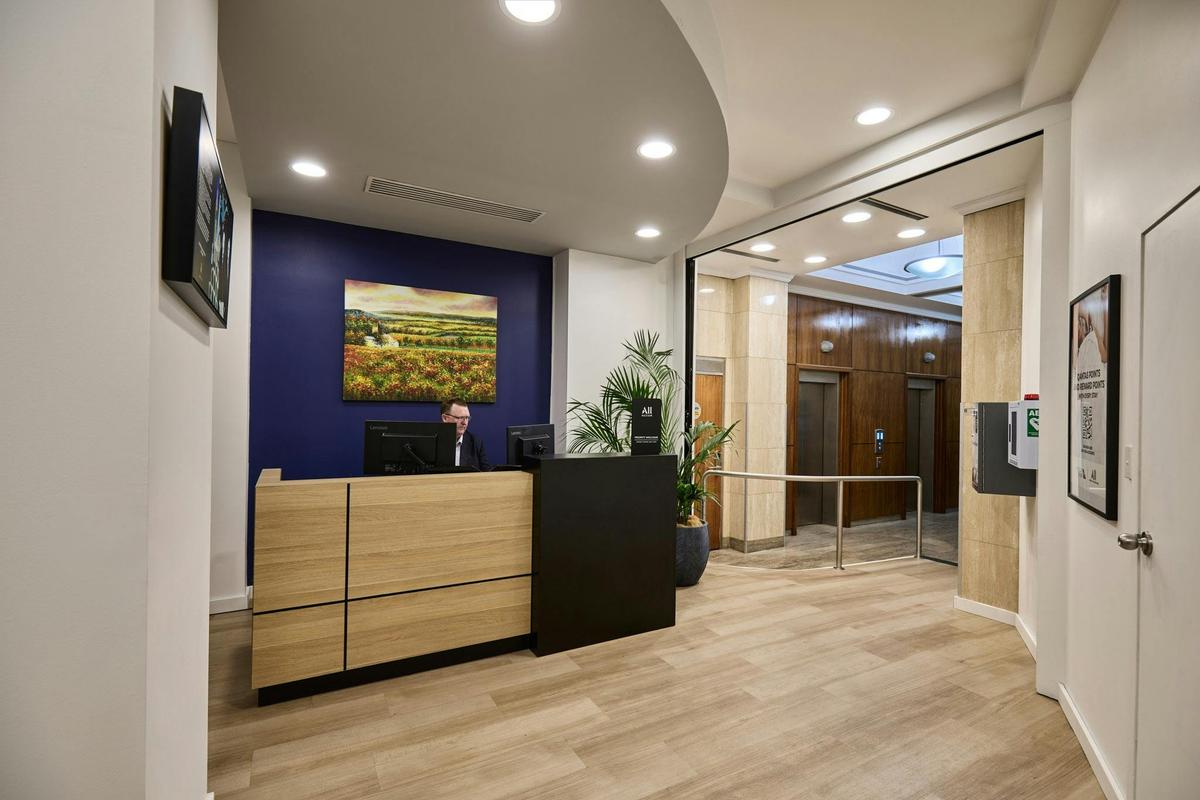 reception area